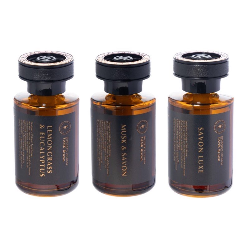 DESIGNER'S COLOGNE TANK Brown 棕色香緹液體車用香氛