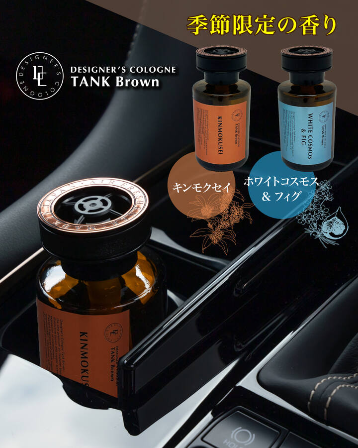 TANK Brown 2026 秋冬限定新香實裝照